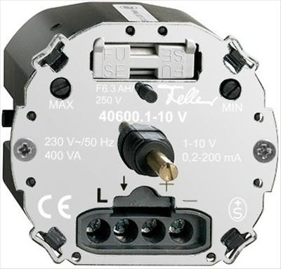 Actual product image Feller Rotary dimmer 1-10 V max. 600VA