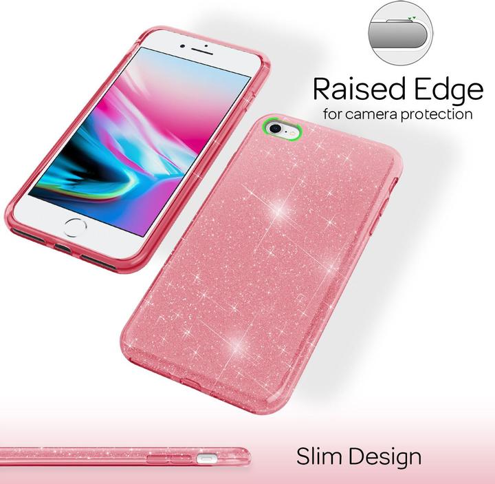 Actual product image Nalia Glitter mobile phone case (Apple iPhone 7)