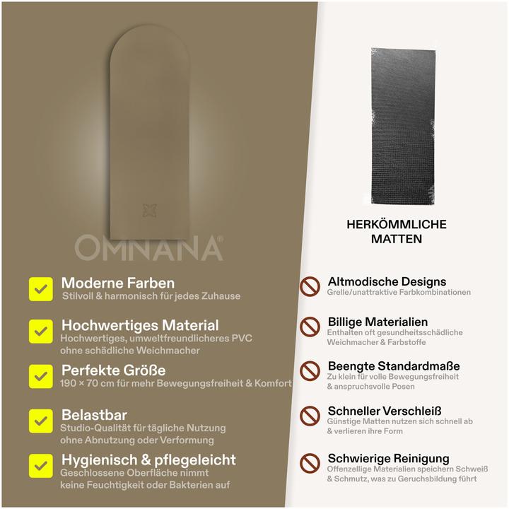 Image du produit Omnana GLUE Tapis de yoga (4 mm)