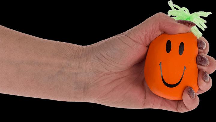 Productafbeelding Out of the blue Anti-stress bal Funny Face geel