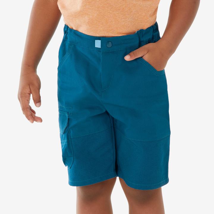 Actual product image Quechua Wandershorts MH500 Kinder Grösse 92–122 blau (92, 94, 96, 98, 102, 104, 106, 110, 116, 122, 95 A, 120 B, 100 A, 105 A, 115 A)