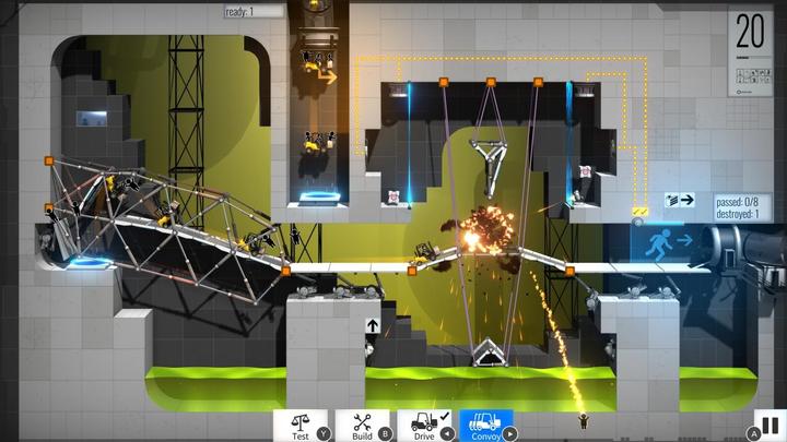 Image du produit Headup Games Bridge Constructor : Portail (Switch, DE)