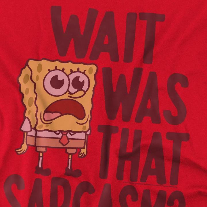 Immagine prodotto Spongebob Squarepants Sarcasm Maglietta Uomo (XL)