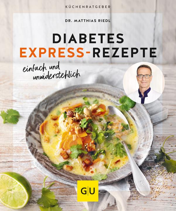 Produktbild Diabetes Express-Rezepte (Deutsch, Matthias Riedl, 2023)