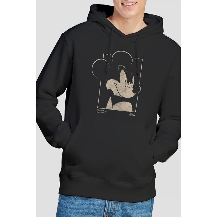 Immagine prodotto Disney Felpa con Cappuccio Topolino Ritratto Uomo (S)