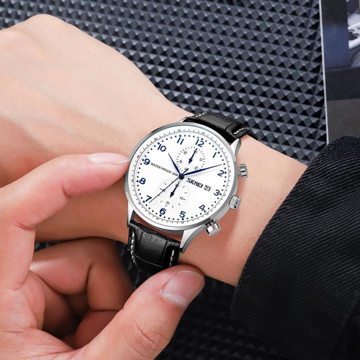 Produktbild Skmei 9301SISIBK Herrenuhr + BOX