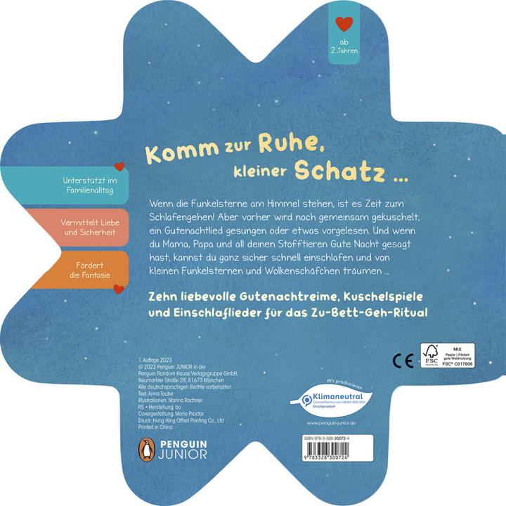 Actual product image Träum schön mit dem kleinen Einschlafstern - Gutenachtreime (German)