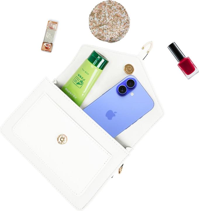 Actual product image Gallantry C-0160-1-WHITE Clutch