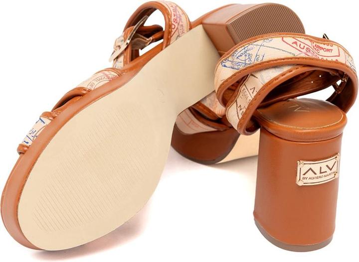 Actual product image ALV by Alviero Martini Damen-Sandalette Mit Absatz - Modell Eterea Prime - 100% Polyurethan (41)