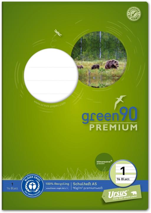 Immagine prodotto Staufen Libretto LIN1 A5 16 fogli 5/5/5mm foderati (A5, Righe, Copertina rigida)