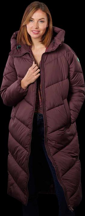 Immagine prodotto Save the Duck Janis Long Coat Burgundy Black (S)