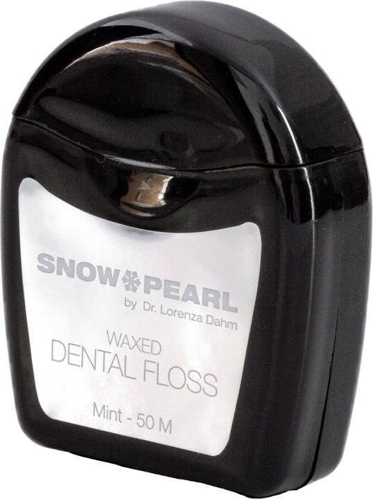 Image du produit Snow Pearl Zahnseide 50m gewachst Minze (50 m)