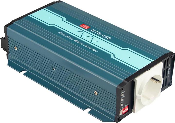 Produktbild MeanWell NTS-450-248EU - Wechselrichter Sinus 450 W 48 V Schutzkontakt