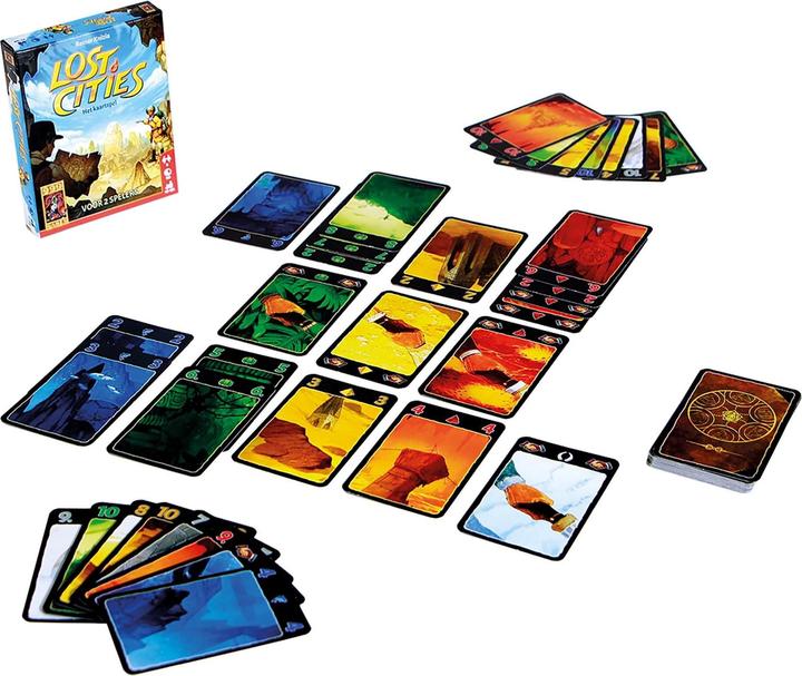 Image du produit 999Games Cités perdues : le jeu de cartes