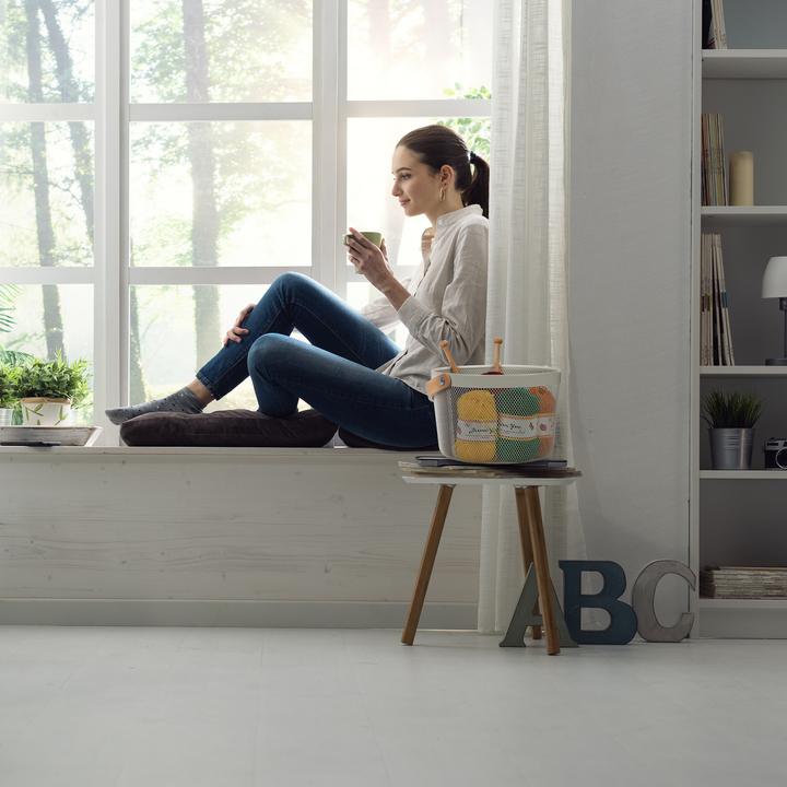 Image du produit Relaxdays Panier en fil métallique (1 x, 27.5 x 25.5 x 30 cm)
