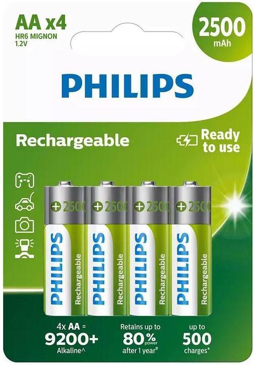 ProPlus Rechargeable (4 pcs., AA, 2500 mAh)