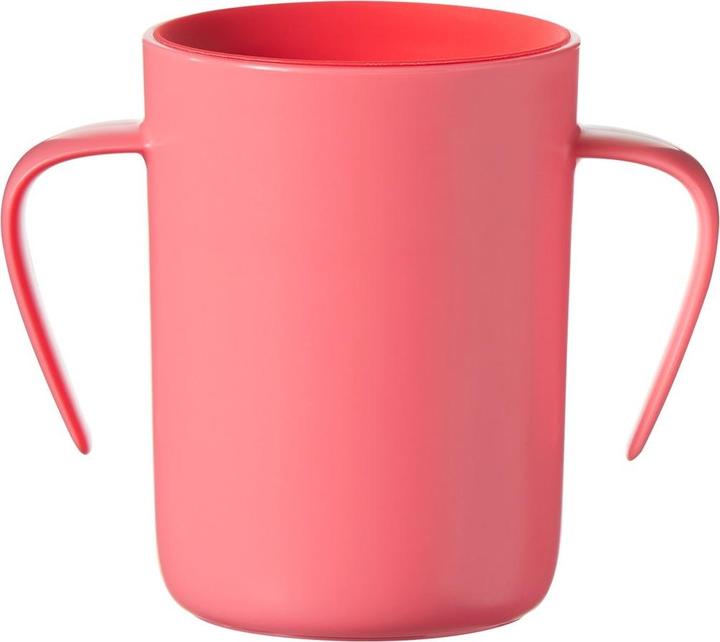 Productafbeelding Tommee Tippee 360° Eleiflow-beker met 200 ml handgrepen, Roze, 1 stuk