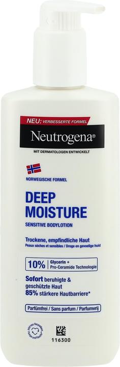 Produktbild Neutrogena Body Lot Deep Moist Sen 250ml (Körpermilch, 250 ml)