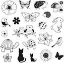 Produktbild Aladine Kinder Stempel Funny Natur