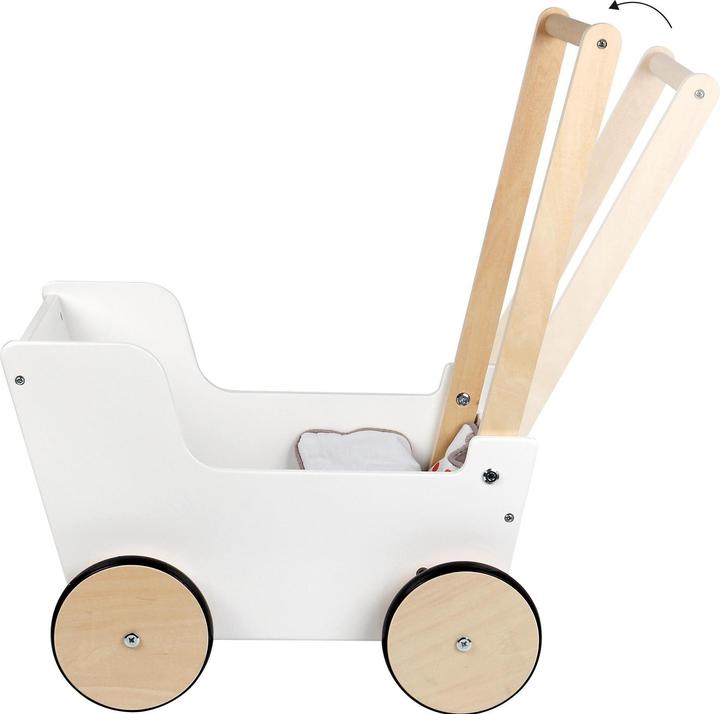 Produktbild small foot Schiebepuppenwagen aus Holz, kleiner Knopf