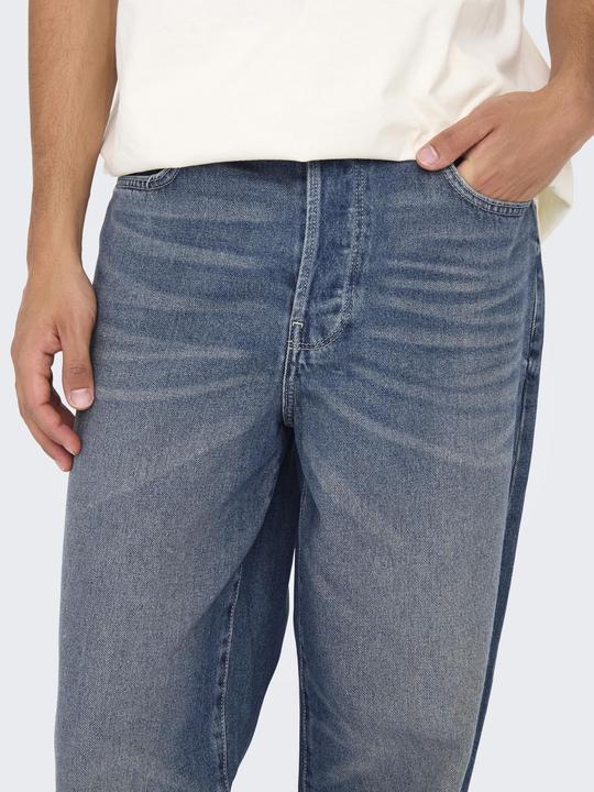 Image du produit Only & Sons ONSFADE Mittlere Taille Karotte, locker geschnitten Jeans Locker geschnitten (32)
