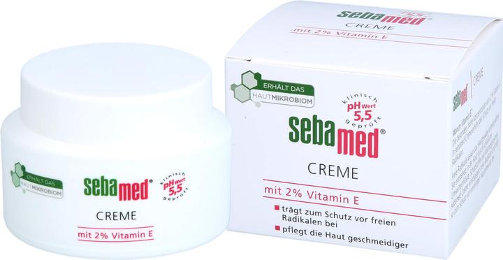 Actual product image Sebamed Cream with 2 % vitamin E, 75 ml Cream