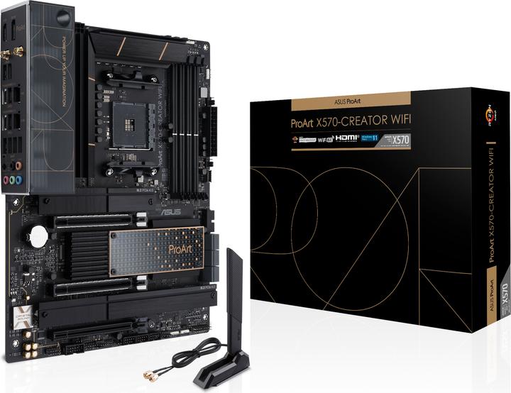 Image du produit ASUS ProArt X570-Creator WiFi (AM4, AMD X570, ATX)