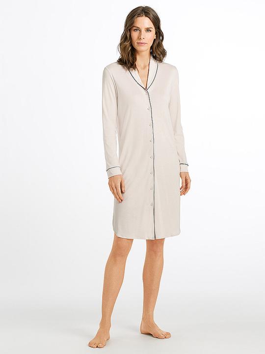 Actual product image Hanro Natural Comfort nightgown - 100 cm long - long sleeve (XS)