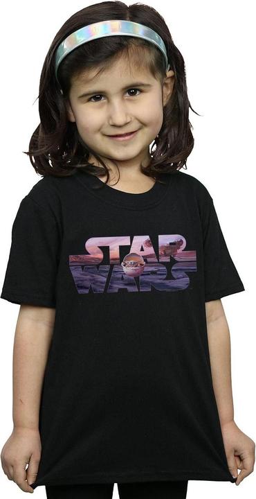 Produktbild Star Wars The Mandalorian The Child Logo TShirt Mädchen (152, 158)