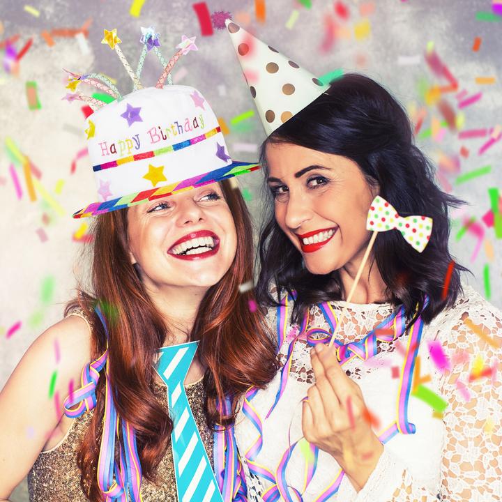 Immagine prodotto Relaxdays Cappello Happy-Birthday