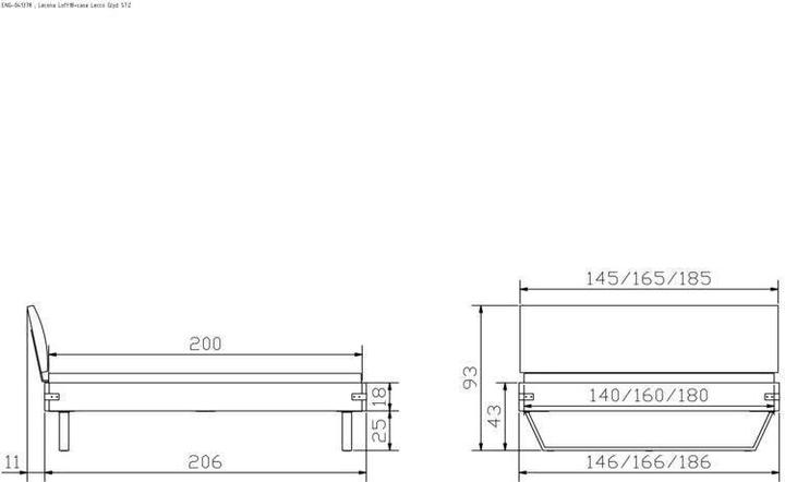 Produktbild Hasena Lecona (140 x 200 cm)