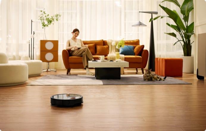 Image du produit Roborock Qrevo Slim (Robot d'aspiration et de nettoyage)
