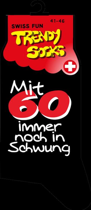Produktbild Trendcompany Socken 60. Geburtstag (41 - 46)
