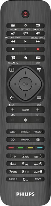 Philips SRP4000/10 (Télécommande universelle, Miracast)