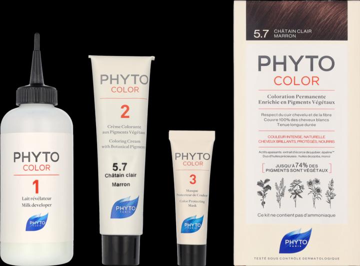 Image du produit Phyto Phytocolor Kit 5.7 (5,7 Marron clair Chestnut)