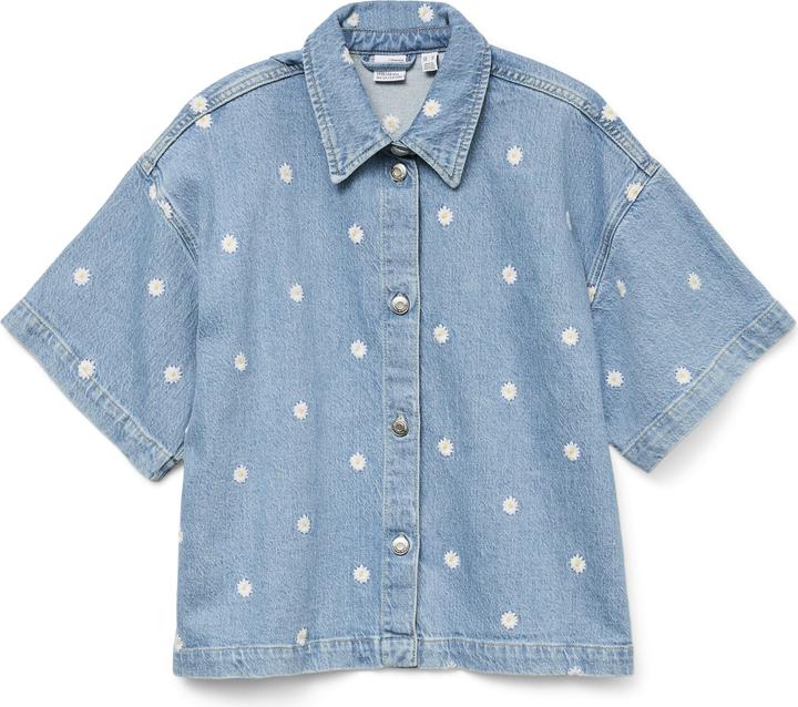 Vero Moda VMTHEA Jeanshemd Jeanshemd (M)