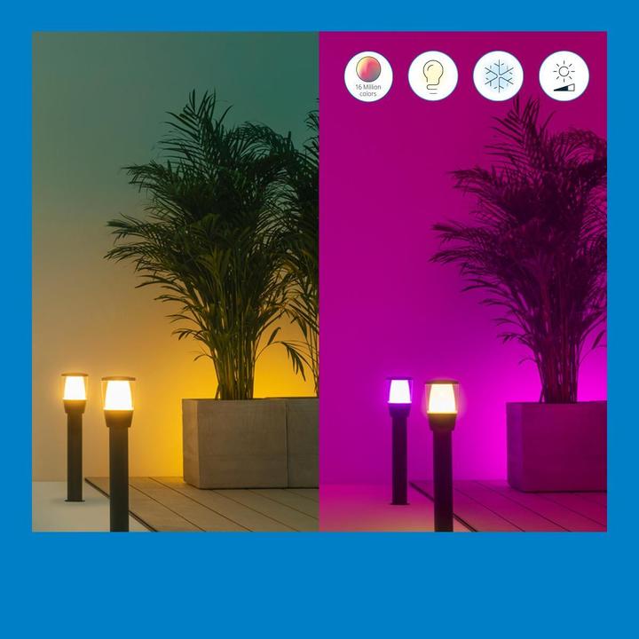 Actual product image WiZ Tunable White & Color 300lm Elpas Base (300 lm, IP65)