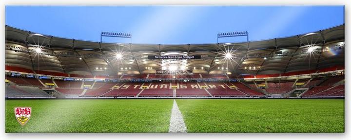 Produktbild VfB Stuttgart Arena Tribüne - Panorama (150 x 60 cm)