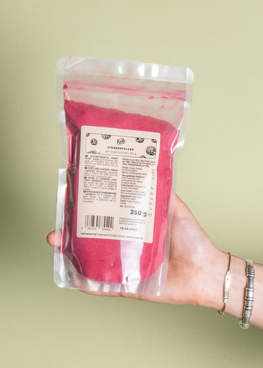 Actual product image KoRo Freeze-dried raspberry powder (250 g)