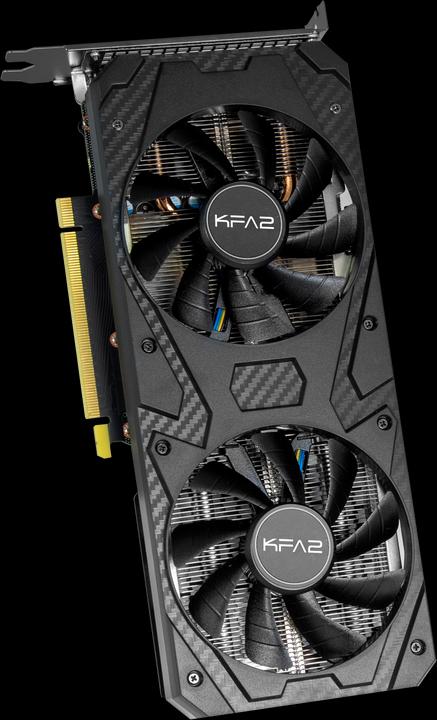 Actual product image KFA2 GeForce RTX 3060 Ti 1-Click OC LHR (8 GB)