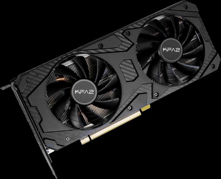 Actual product image KFA2 GeForce RTX 3060 Ti 1-Click OC LHR (8 GB)