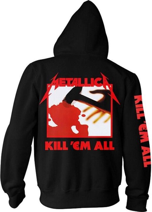Produktbild Metallica Kill Em All Hoodie mit durchgehendem Reissverschluss (XL)