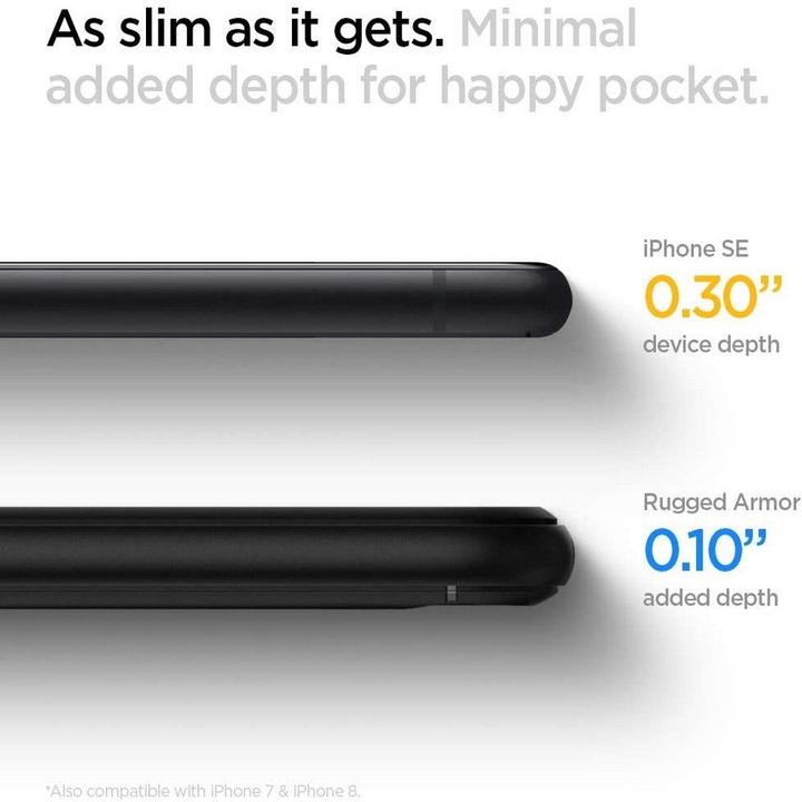 Image du produit Spigen Une armure robuste (Apple iPhone SE (2ème génération), Apple iPhone SE (3ème génération))