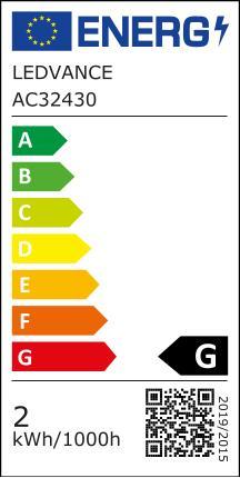 Energie-Label Osram Vintage 1906 Led Classic B (E14, 1.50 W, 120 lm, 1 x, G)