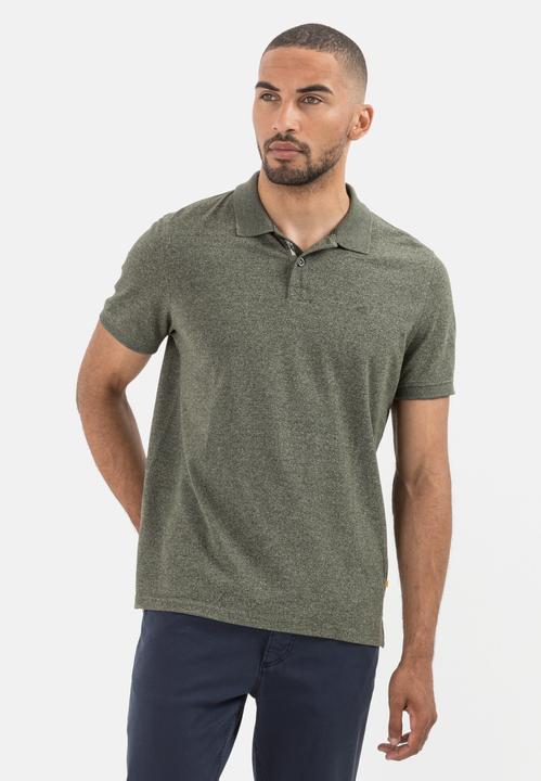 Produktbild Camel Active Kurzarm Poloshirt aus nachhaltigem Baumwollmix (XL)