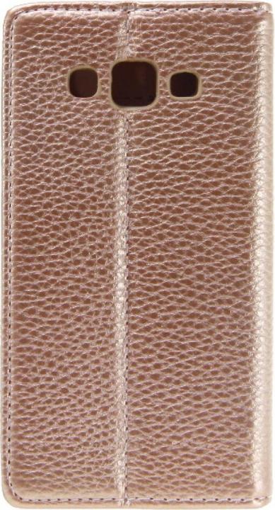 Actual product image Xundd Book Case Fashion for Galaxy A5 - Gold (Samsung Galaxy A5)