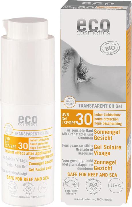 Actual product image Eco Cosmetics Face Sensitive (Sun cream face, SPF 30, 30 ml)