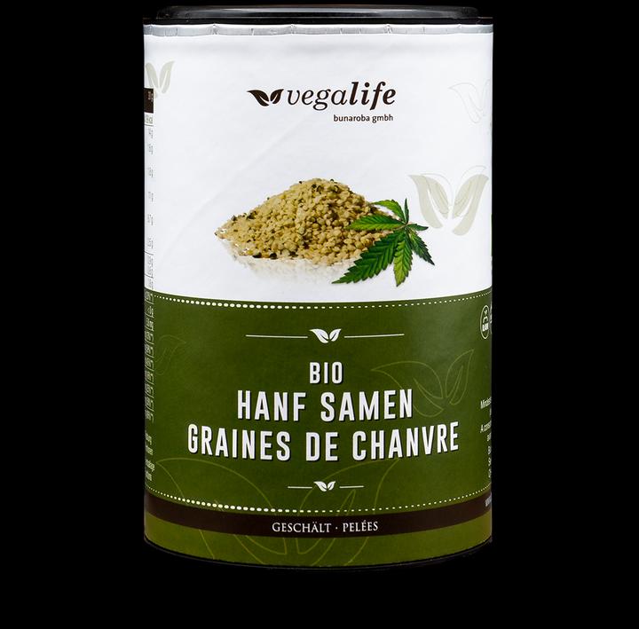 Produktbild vegalife Hanf Samen geschält (230 g)