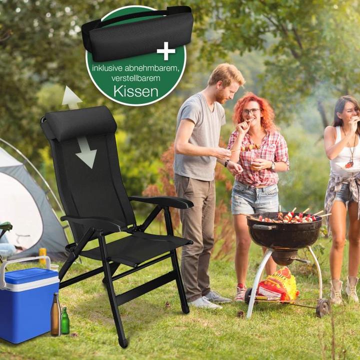 Produktbild Aktivshop Klappstuhl aktiv Camping mit Beinauflage