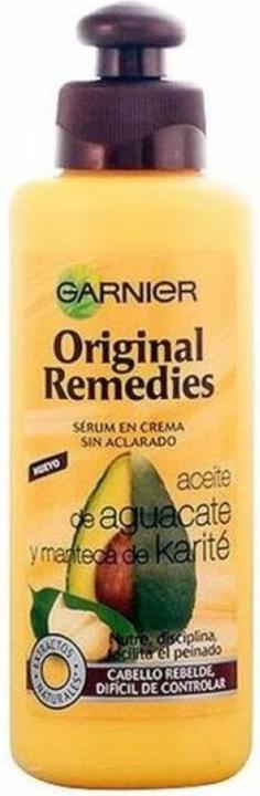 Actual product image Garnier Original Remedies Aceite en crema Aguacate y Karité 200ml, Women, Unruly Hair, All (200 ml)